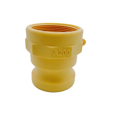 China Pump System Radial Clamping Nylon Pressure Hose End Camlock Coupling Type A for sale