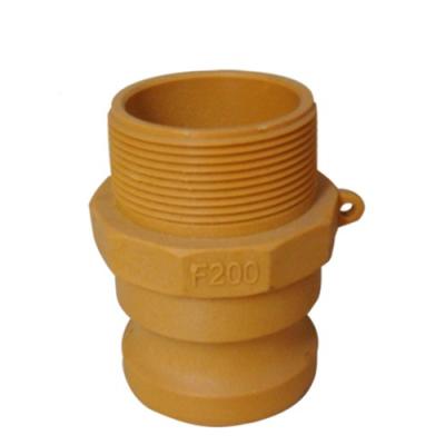 China Hydraulic Equipment Type F Male Male Adapter X Fiberglass Reinforced Plastic Nylon Camlock Quick Couplers for sale