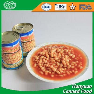 China Canned Canned White Kidney Beans in Tomato Sauce for sale