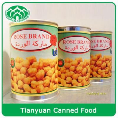 China Large canned chickpeas size in box 9 or 12mm for sale