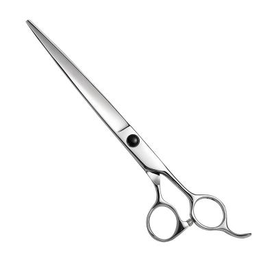 China Cutting Scissors 9 Inch 440C Pet Shear Dog Grooming Scissors Steel Hair Scissors FJ-90 for sale