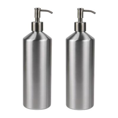 China High Quality Eco-friendly Cosmetic Packaging 50ml 100ml 150ml 200ml Squeeze Lotion Pump Aluminum Head Bottle for sale