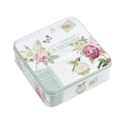 China Eco-friendly And Recyclable Wedding Gifts Received Tin Box Wholesale Metal Packaging Small Candy Metal Box Jewelry Tin Box for sale