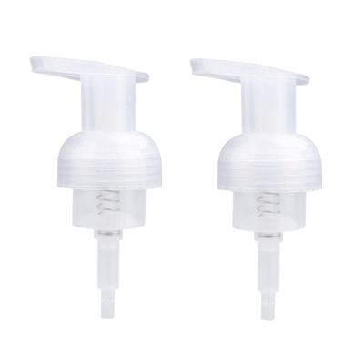 China Non Spill Wholesale Plastic Foam Liquid Soap Dispenser For Face Wash Foaming Cleaner 38mm 40mm Pump 42mm for sale