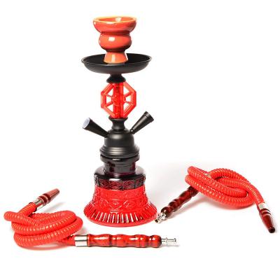 China Arab Hookah Set Mini Arab Double Hose Hookah Fizzy Hubbly Hookah Shisha Chicha Smoking Customization Cheap Portable Glass Accessories Set for sale