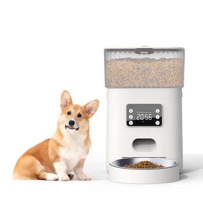 China Automatic 2022 new style automatic feeding by program and manual feeding pet feeder for dog and cat for sale