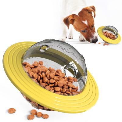 China Amazon 2022 Viable 4 in 1 Interactive Pet Toy Planet Leakage Food Ball Puzzle Pet Dog Toy for sale