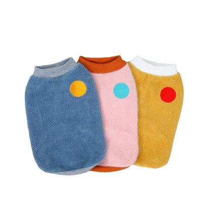 China Sustainable Wholesale Custom Comfortable Fleece Dogs Fabric Pet Clothes From China for sale