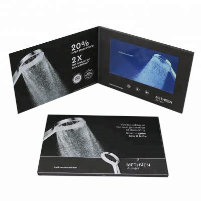 China High Quality 10.1 Inch Europe LCD Video Card Video Brochure Video Book With Touch Screen for sale