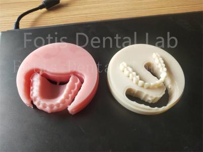 China Conforto adequado Prótese dental acrílica completa para técnicos profissionais Fácil de limpar à venda