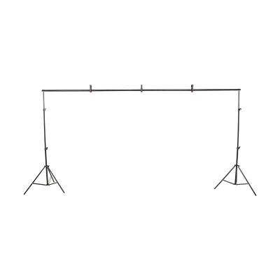 China Metal Photo Studio Backdrop Support System Background Stand for sale