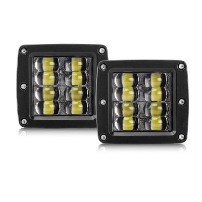 China 4X4 Vehicle Accessories Spot Flood 24W 12V 24V 8 Beam Led Pods 6500K 3 Inch Mini Car Flush Mount Led Light 3 Inch for sale