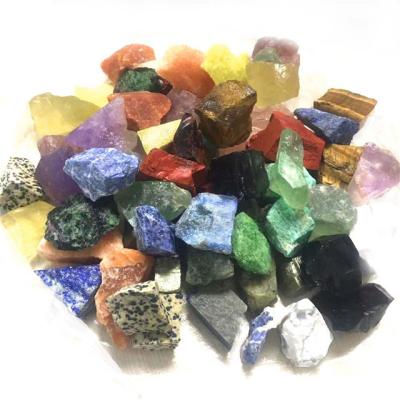 China Europe Natural hand carved rough gemstone rocks mixed quartz crystals raw stones for home decorations for sale