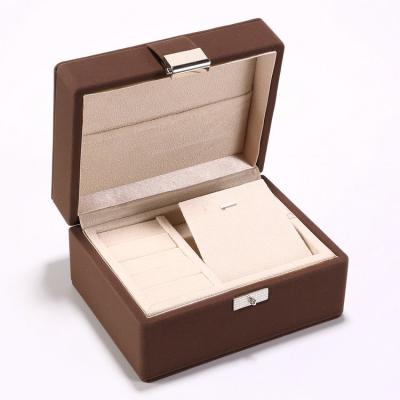 China Beautiful wholesale wooden jewelry box with lots of compartments for sale