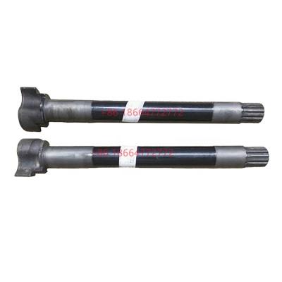 China Original left and right rear brake camshaft F11F12 rear brake camshaft brake system parts control brake bus suitable for Yutong bus for sale