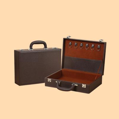 China Luxury Leather Suitcase Stuffed Business Travel Life PU Business Customs for sale