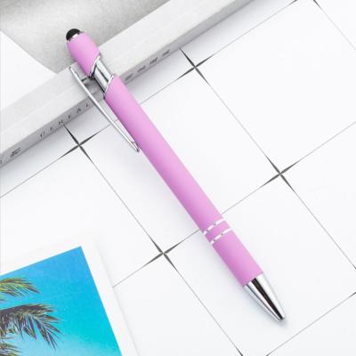 China Commonly Listing Promotional Ballpoint Pen With Customized Logo Advertising Metal Gift Hotel Personalized Ballpoint Pen for sale