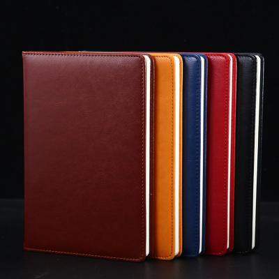 China Eco-friendly Logo Waterproof Organizer Paper Journal Paper Leather Notebook OEM Customized A5 for sale