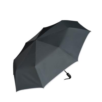 China Minimalist Fashion Personalized Easy To Carry Foldable Automatic Light Folding Outdoor UV Protection 3-fold Umbrella For Travel for sale