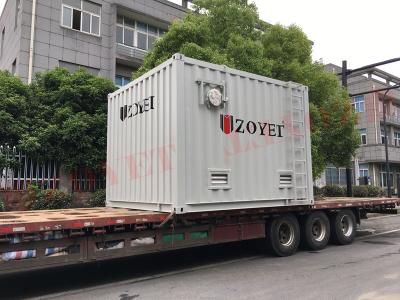 China Q235B Metallfrachtcontainer mit individueller Größe zu verkaufen