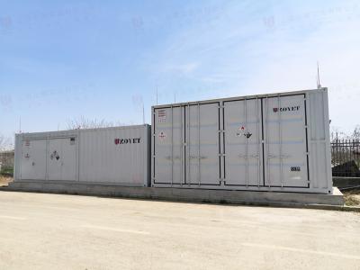 China Mobiele zonnebatterijcontainer 40ft hoge kubuscontainer met zijdeuren Te koop