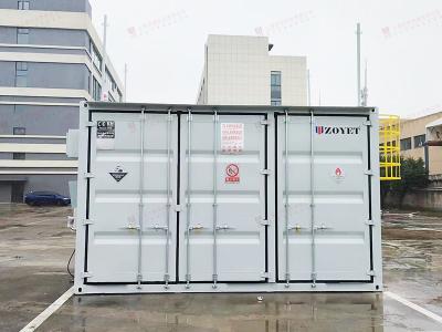 China Double Walled Customized Bitumen Container Shipping With Secure Door for sale