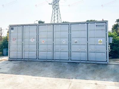 China Fire Or Electric Heated 20Ft Asphalt Bitumen Tank Container For Sale for sale