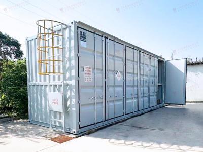 China Iso Standard 20Ft Heated Bitumen Storage Tank Container With Electric Heating System for sale