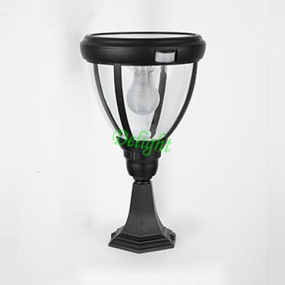 China PIR Motion Sensor Solar post Light garden (DL-MSP15) for sale