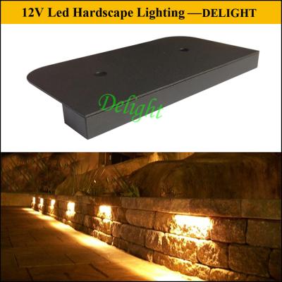 China LED Hardscape Wall Light, LED Hardscape Corner Light,12V led door number Paving Wall Light for sale