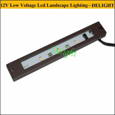 China 12V led Rail Stone Cap light Kichle LED Hardscape Light 12V LED Under Rail Light for landscape lighting for sale