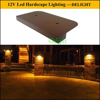 China Low Voltage LED Hardscape Lighting for Brick & stone Lighting,led Retaining Walls Lights for sale