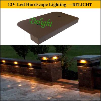 China 6 inch LED Hardscape Light, LED Stone and Brick Lighting for retaining wall blocks light for sale