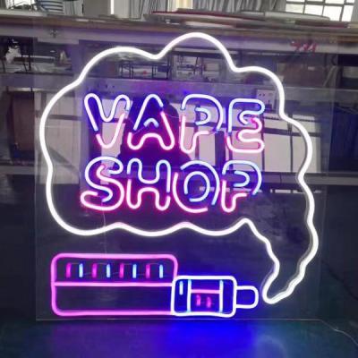 China Custom Buildings China Factory LED Flashing Neon Signs for sale