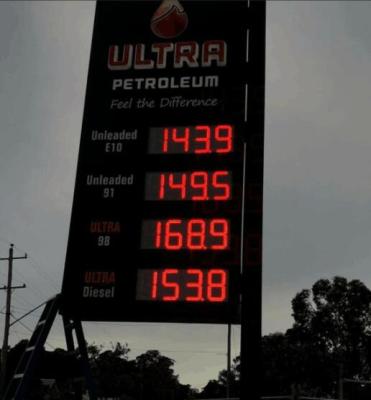 China gas price display gas price led display for sale