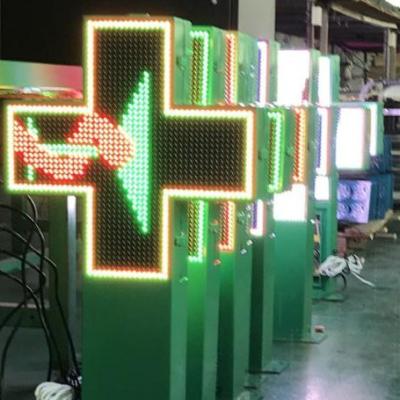 China Mordern LED Pharmacy Cross Signs for sale