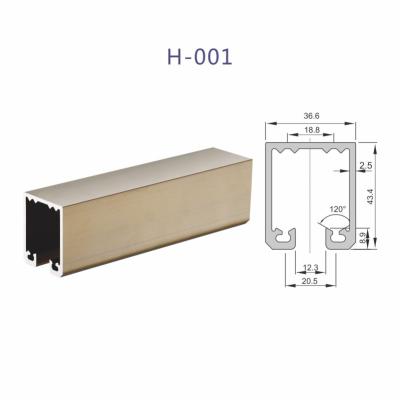 China Hot Selling Modern Aluminum Wardrobe Sliding Door Profiles Premium Furniture Fittings And Accessories Assemble For Sliding Door Track Te koop