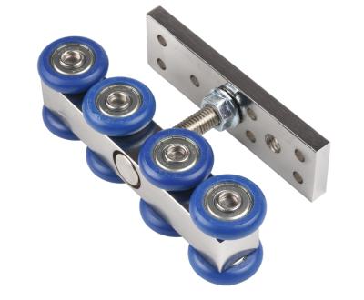 China Modern Manufacturer Factory 300 Kg Top Door Sliding Heavy Duty Double Roller Wheels for sale