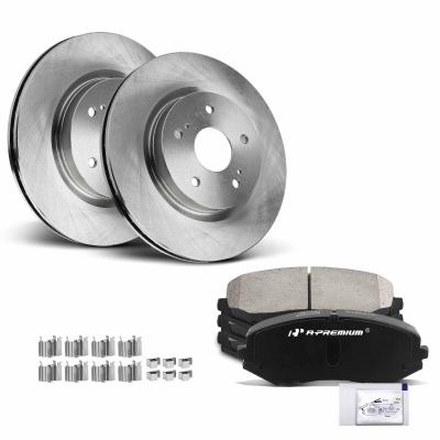 China Front Disc Brake Rotors & Ceramic Brake Pads for Suzuki Grand Vitara 2006-2013 for sale