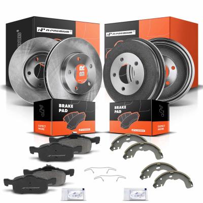 China Front & Rear Brake Rotors & Brake Pads & Brake Drums & Brake Shoes for Ford Escape for sale