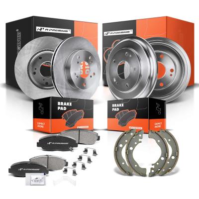 China Front & Rear Brake Rotors & Brake Pads & Brake Drums & Brake Shoes for Honda Civic for sale