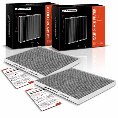 China 2x Activated Carbon Cabin Air Filter for Kia Borrego 2009-2011 Spectra 2004-2009 for sale