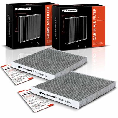 China 2x Activated Carbon Cabin Air Filter for Chevrolet Cobalt HHR Pontiac Saturn Ion for sale