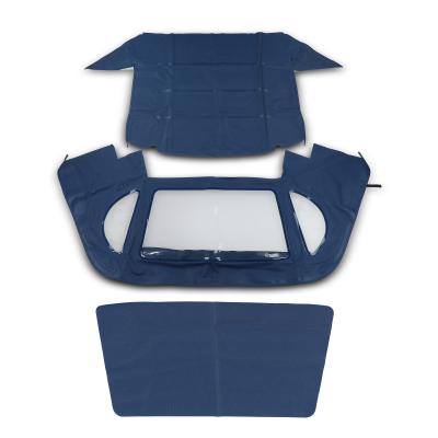 China Blue Convertible Soft Top for Mercedes-Benz R129 300SL 500SL 600SL SL320 SL600 for sale