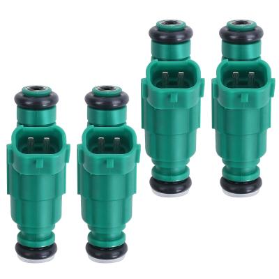 China 4x Fuel Injectors for Hyundai Accent Sonata Santa Fe Tiburon Tucson Dodge Kia Rio for sale