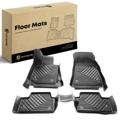 China 3x Front & Rear Black Floor Mats Liners for BMW G20 320i 2020-2023 330e 330i for sale