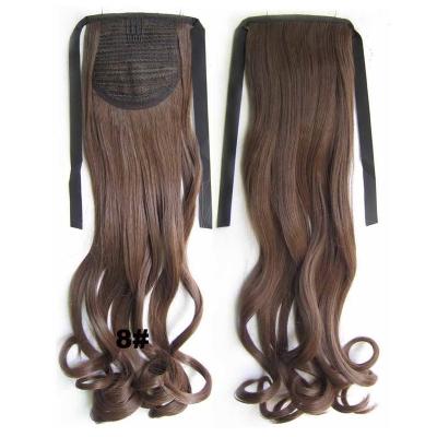 China Synthetic Deep Wave Ponytail Hair Extensions Ponytail Holder Hair Accessories Ponytail for sale