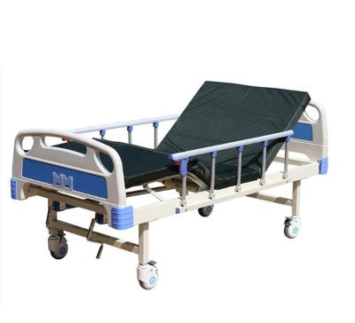 China Manual Cheap Nursing Hospital Room 2 Functions Factory Outlet Medical Hospital Bed for sale