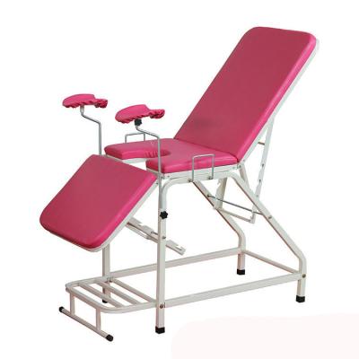 China Manual Easy Operate High Quality Cheap Portable Foldable Manual Gynecological Examination Bed for sale