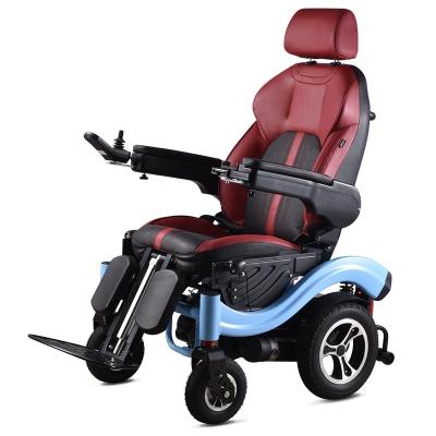 China Comfortable high quality super luxurious full-lying electric wheelchair can bear 300kg for sale